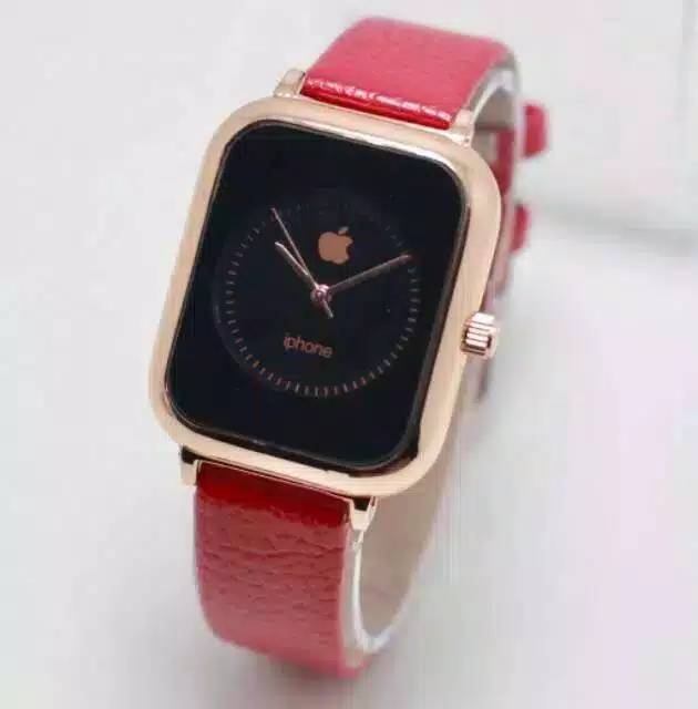 Jam tangan Wanita/Pria Apple Kulit Quartz Analog