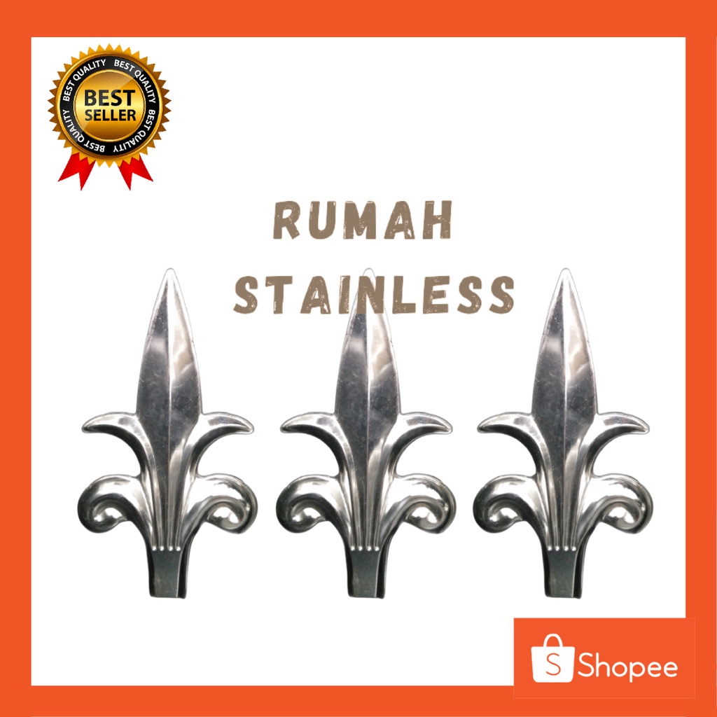TOMBAK PRISMA ORNAMEN PAGAR STAINLESS