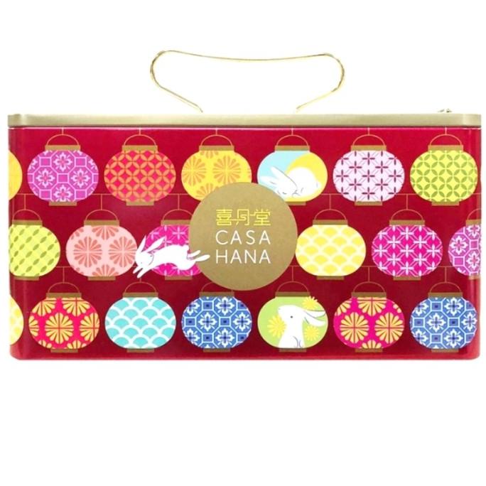 

CASA HANA MOONCAKE . MUSANG KING Variant isi 4. Made in Malaysia.