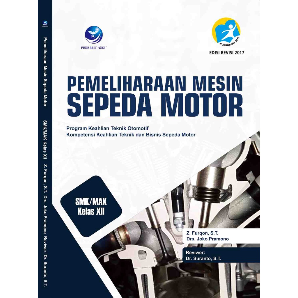 Jual Pemeliharaan Mesin Sepeda Motor SMK XII, Program Keahlian Teknik ...