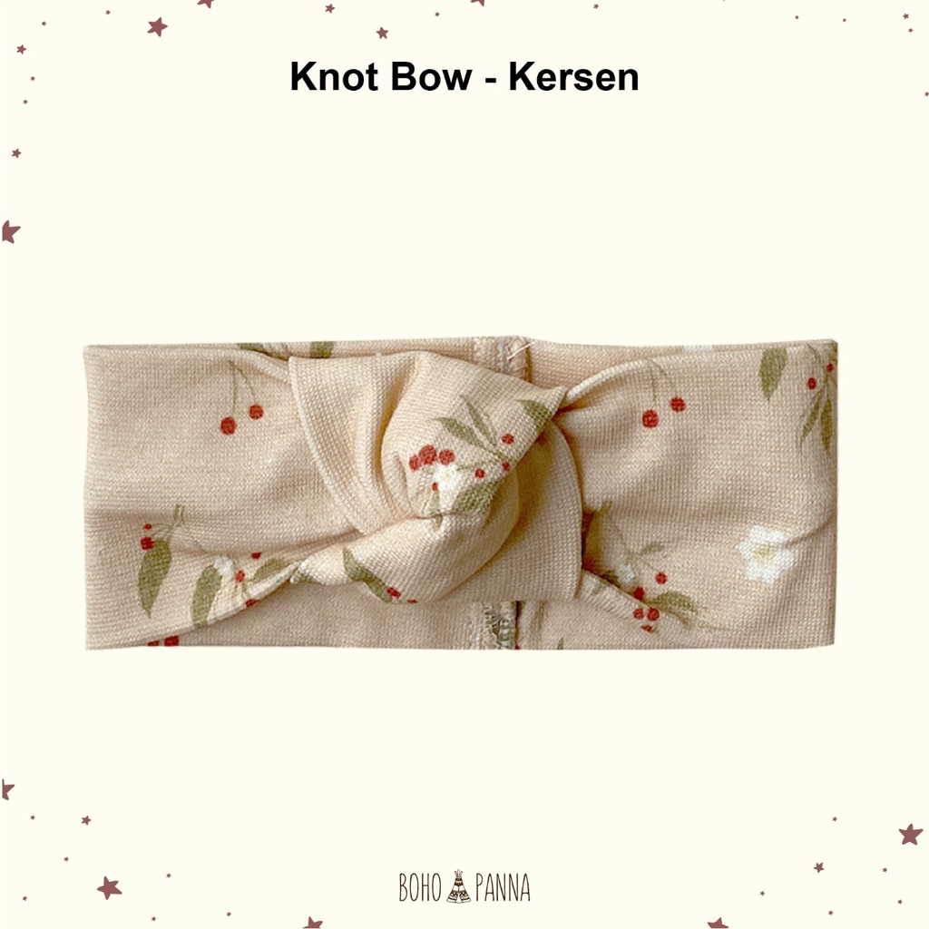 BOHOPANNA Knot Bow - Bandana Pita Bayi