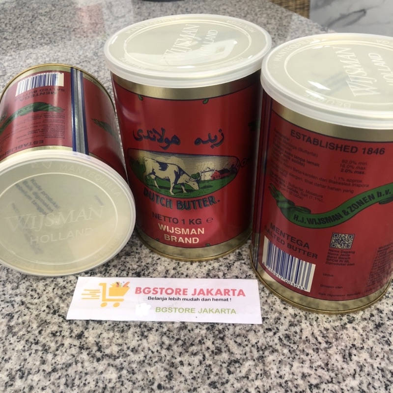 

Wysman Wijsman Wisman Butter 1Kg 1 Kg