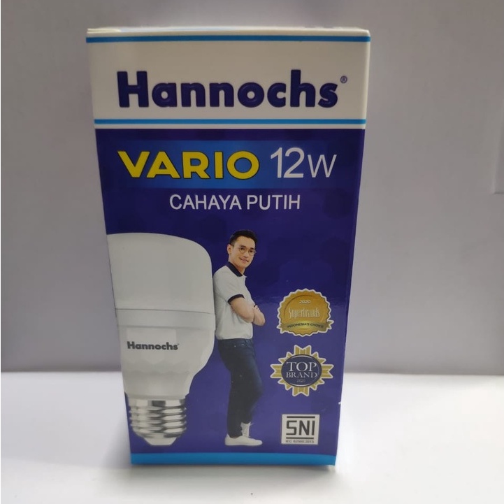 LAMPU LED HANNOCHS VARIO 12 WATT PUTIH 12W