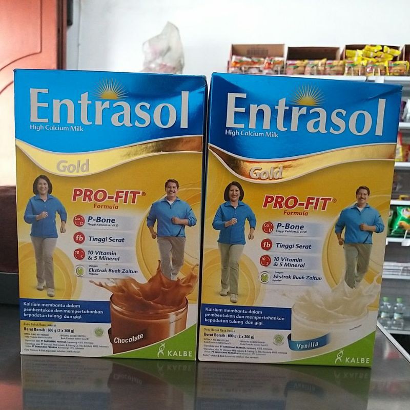 

Entrasol Gold Vanila / Coklat 580 Gr