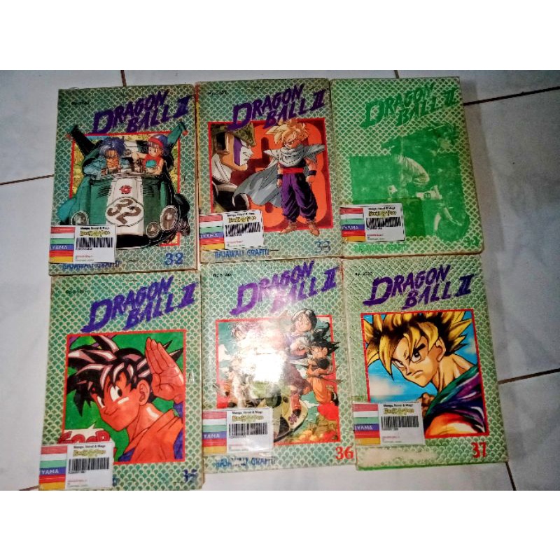 Komik Dragon Ball II Rajawali Graviti Bekas.