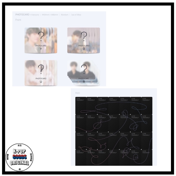 BTS Album - TEAR [ALBUM SEALED READY STOCK]