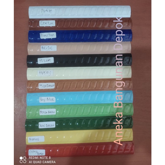 Kuku Macan 20 cm Motif Ulir - Bon Bon Lis Keramik - Pinggiran Keramik