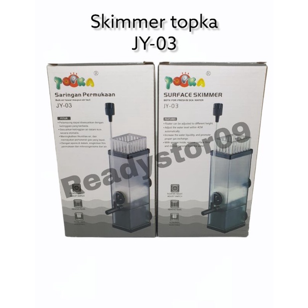 Skimmer Topka JY03 aquarium aquascape surface skimmer