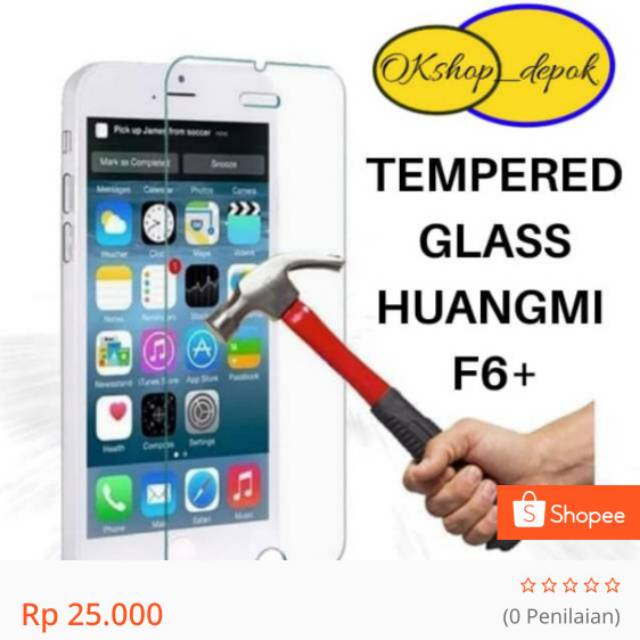 TEMPERED GLASS HUANGMI