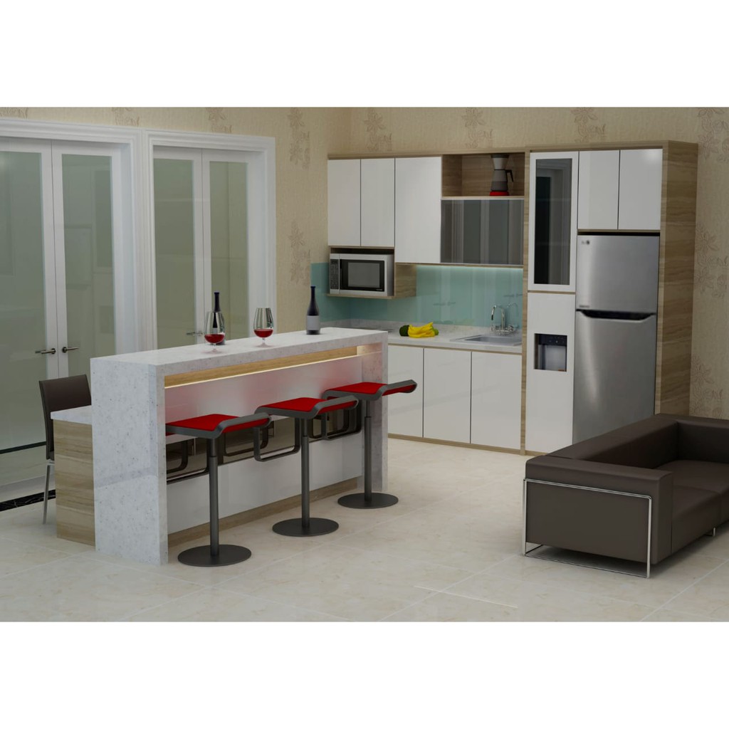 dapur/minibar design modern | Shopee Indonesia