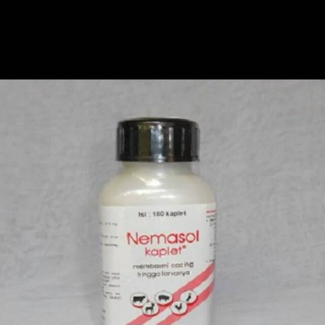 Nemasol K 100 kaplet obat cacing ayam