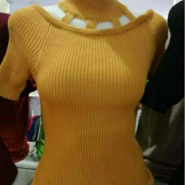Atasan wanita  Rajut jari_petromak pdk sweater rajut