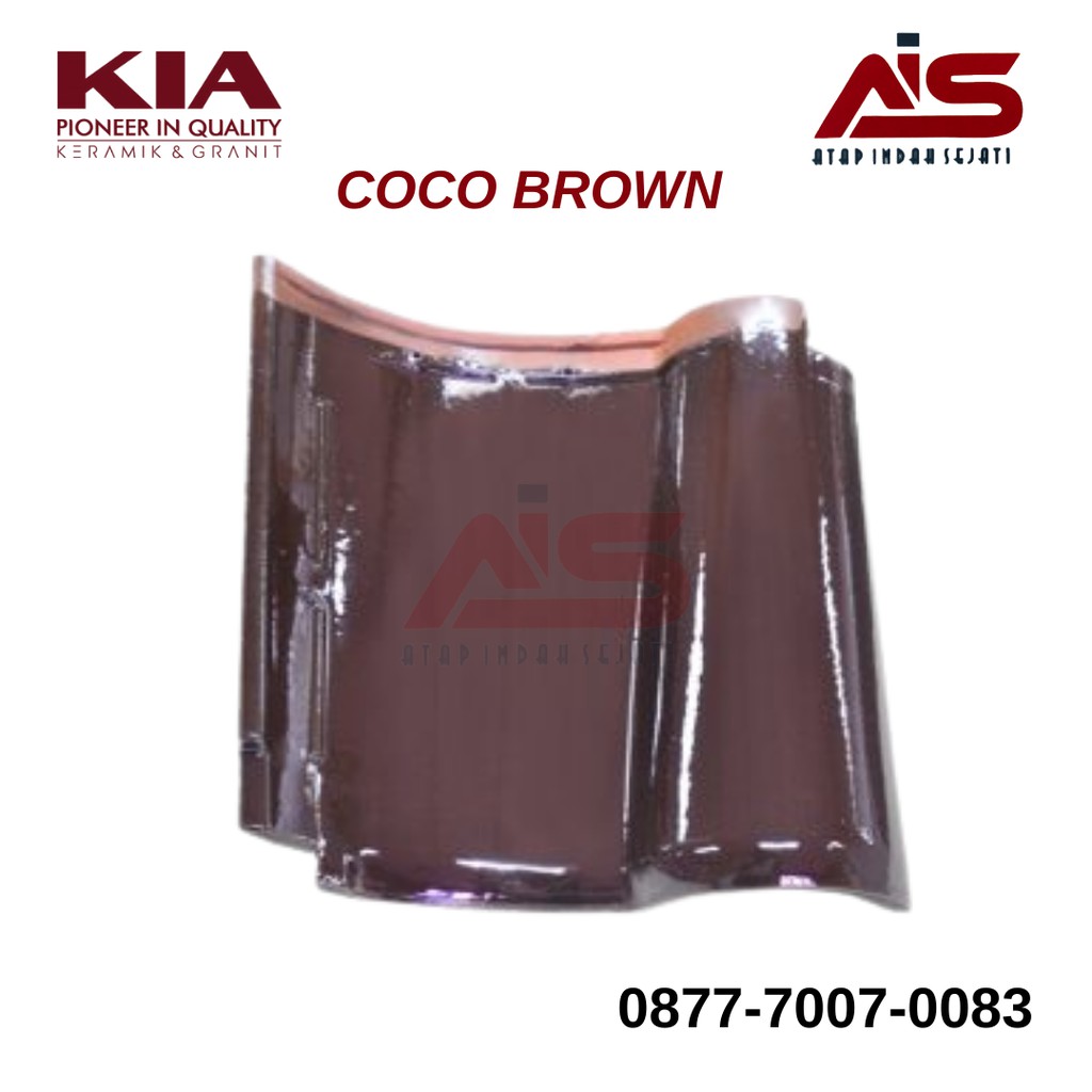 Genteng Keramik KIA Coco Brown