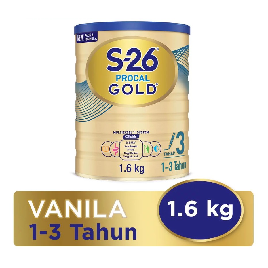 S-26 Procal Gold Tahap 3 1600G / S26 Procal Gold Tahap 3 1600G