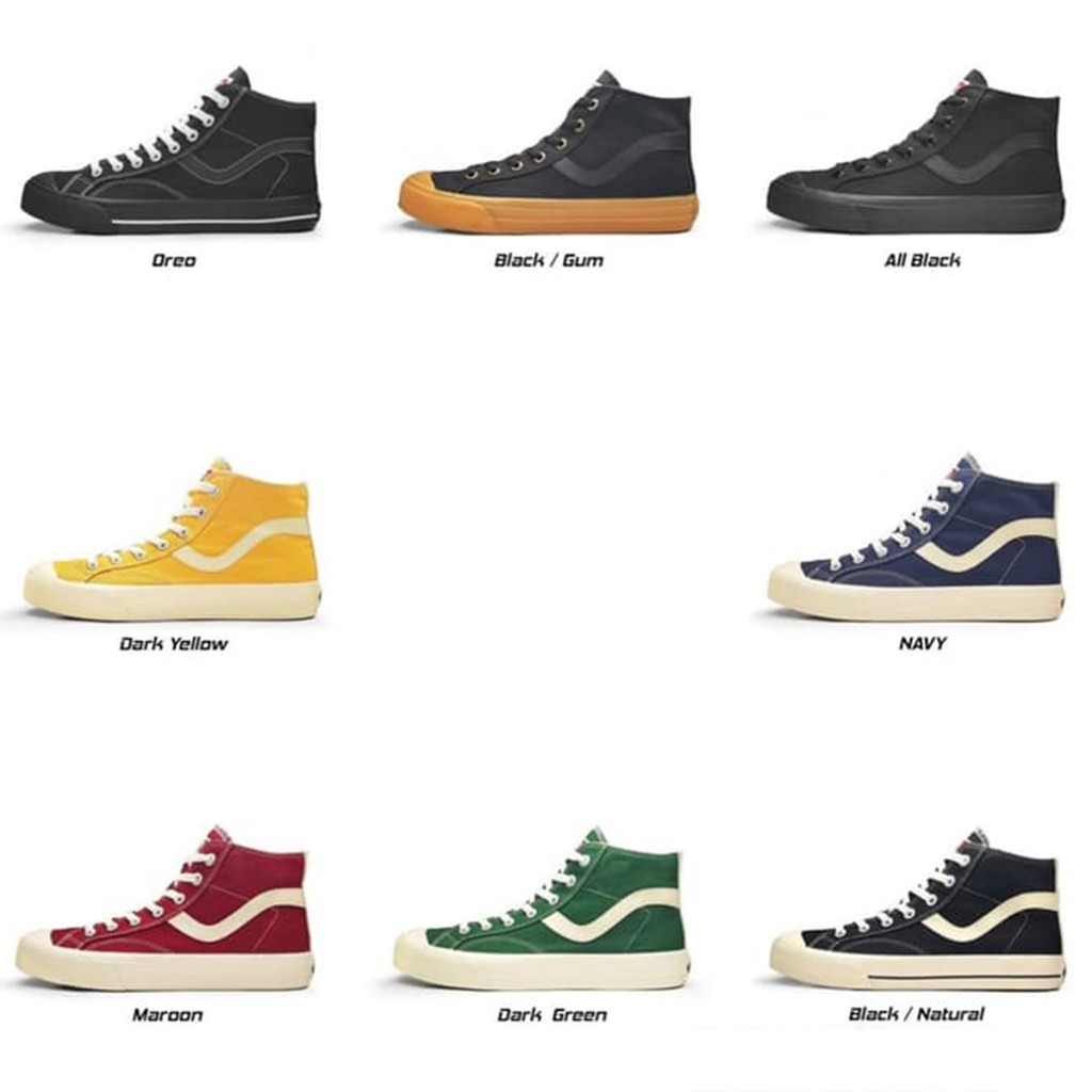 Sepatu Sneakers Ventela / Ventela Shoes Public High All Varian Original 100% Reseller Supplier