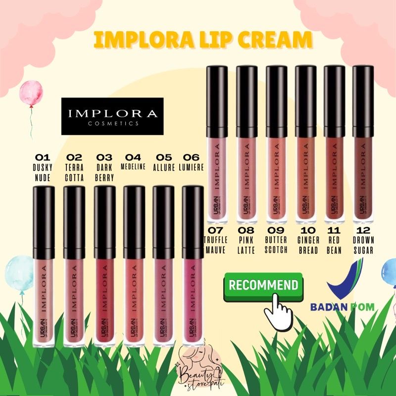 LIPCREAM IMPLORA NO 1-20