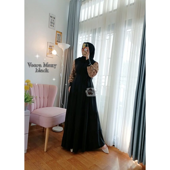 Gamis Brokat Butik/ veera maxy by athata dzee || gamis lebaran 2022-5