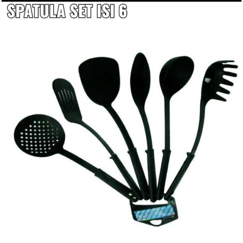 SET SPATULA 6PCS