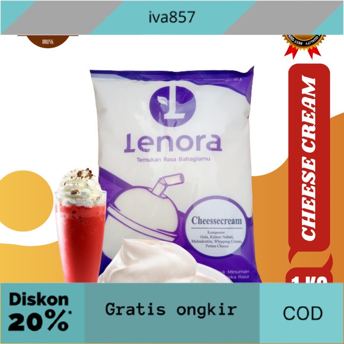 

PROMO Bubuk Minuman Rasa Cheese Cream Foam Serbuk Minuman Aneka Rasa 1 Kg GRATIS ONGKIR