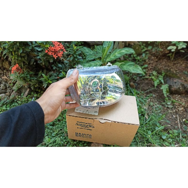 Reflektor lampu depan astrea legenda 2 headlamp reflektor depan legenda 2