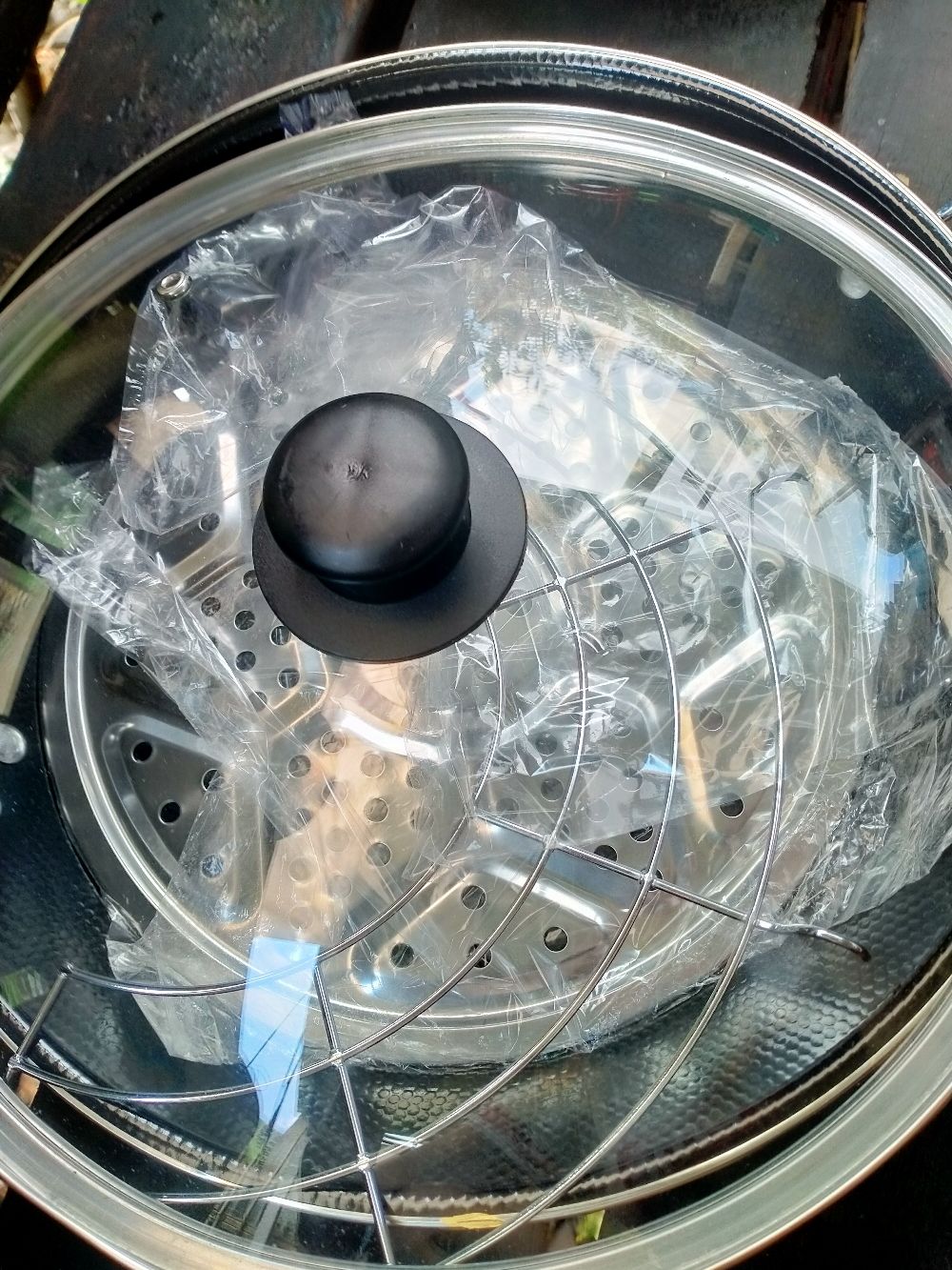 Panci Wajan Goreng Penggorengan Serbaguna Teflon Tutup Kaca Gsf 1032k / 1032 K Ukuran 32cm Dan 1132