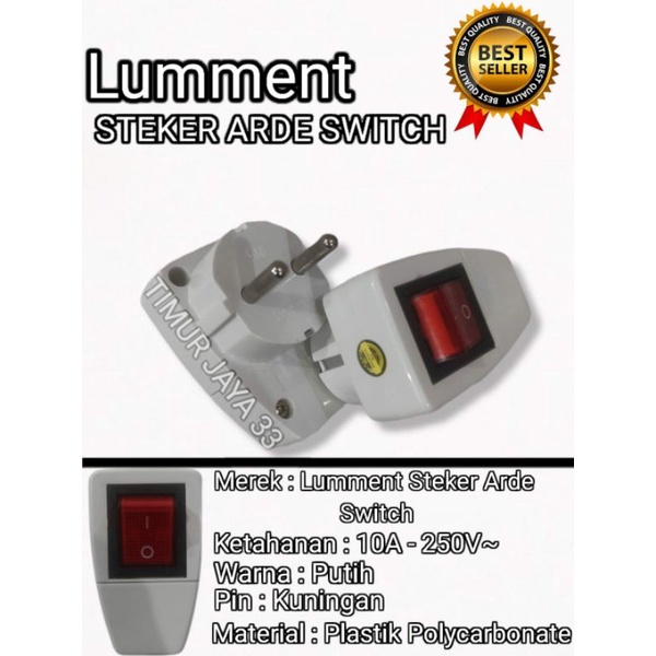 Saklar lampu steker lampu swit on of