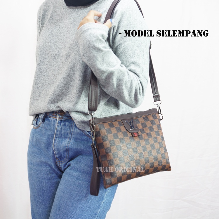 (BARU DI UPLOAD) SLingbag Cluth VL Dua Ruang MX 30 14 | Tas Wanita Terbaru  Kekinian viral |Tas Selempang Wanita Terlaris