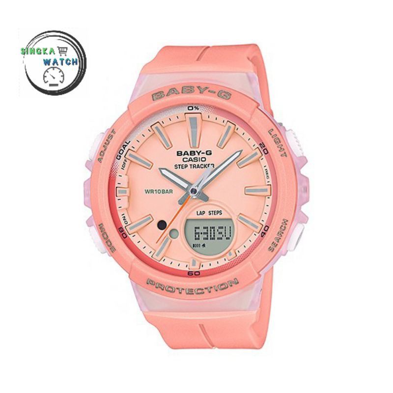 JAM TANGAN CEWEK CASIO BABY-G ORIGINAL SERI BGS-100-4ADR