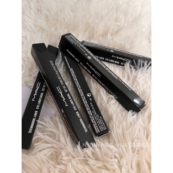 (BPOM) MAC Technakohl Liner EyeLiner Kajal Eyeliner pensil ( serut )