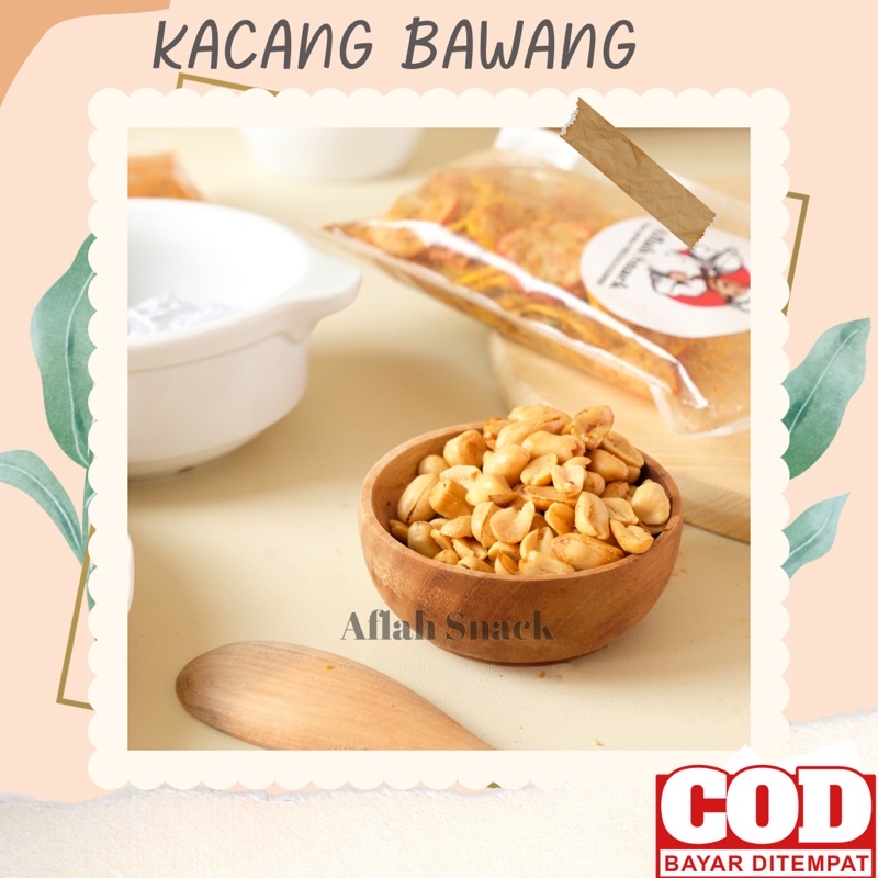 

kacang goreng bawang wangi - kacang bawang renyah termurah