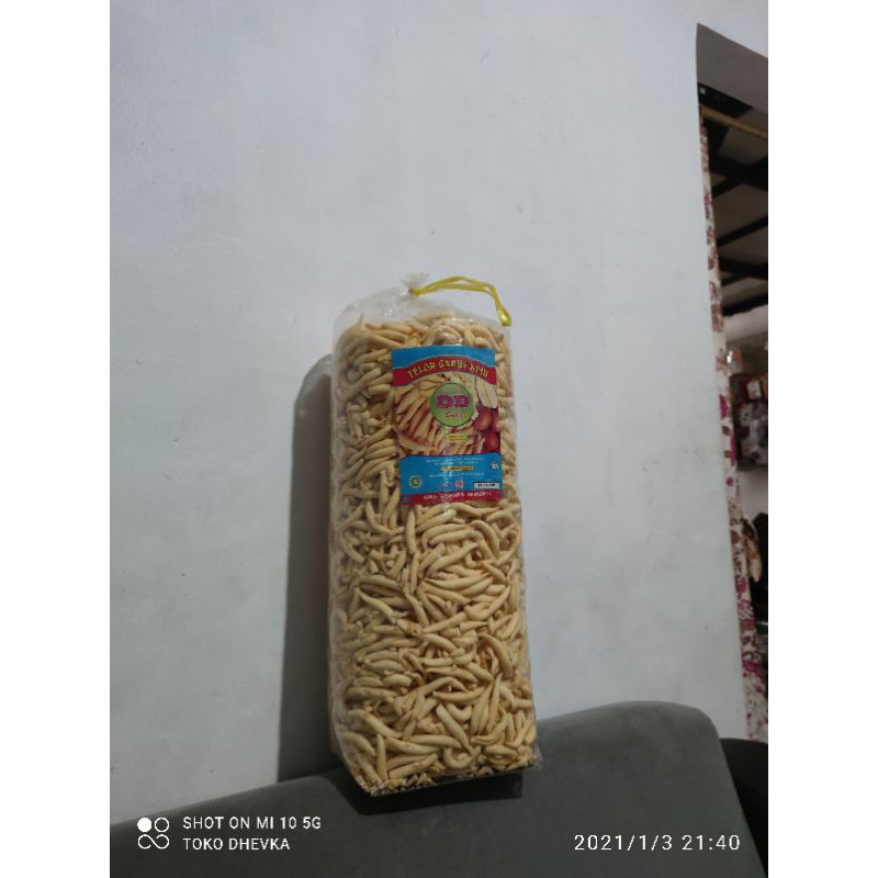 

Snack/Cemilan / Telor Gabus Keju / Cendol / Stik Keju merek DD dengan kemasan 2Kg