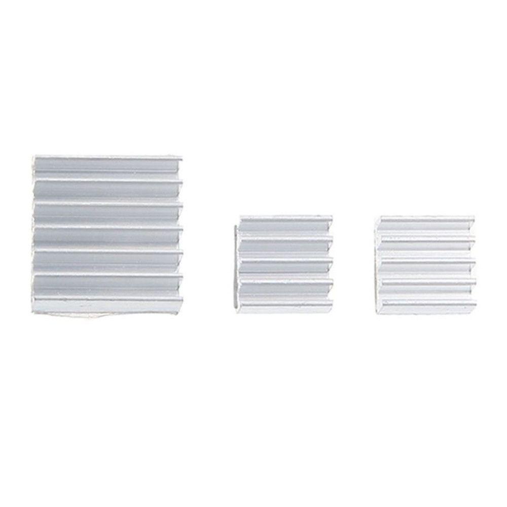 Agustin 10set Heat Sink Set Kit 30pcs/lot Radiator Pi2 Raspberry Aluminium Murni