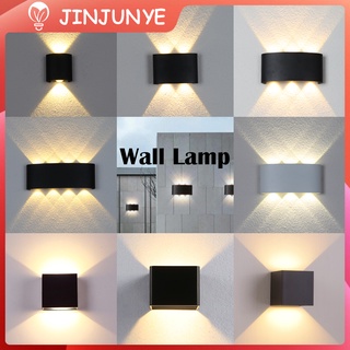 Lampu dinding outdoor minimalis lampu taman lampu IP65 LED Wall Lamp Waterproof lampu hias dinding