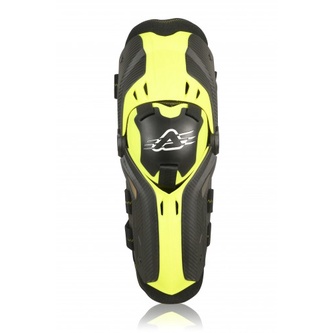 ACERBIS GORILLA KNEE GUARDS - BLACK YELLOW FLOU / PELINDUNG LUTUT