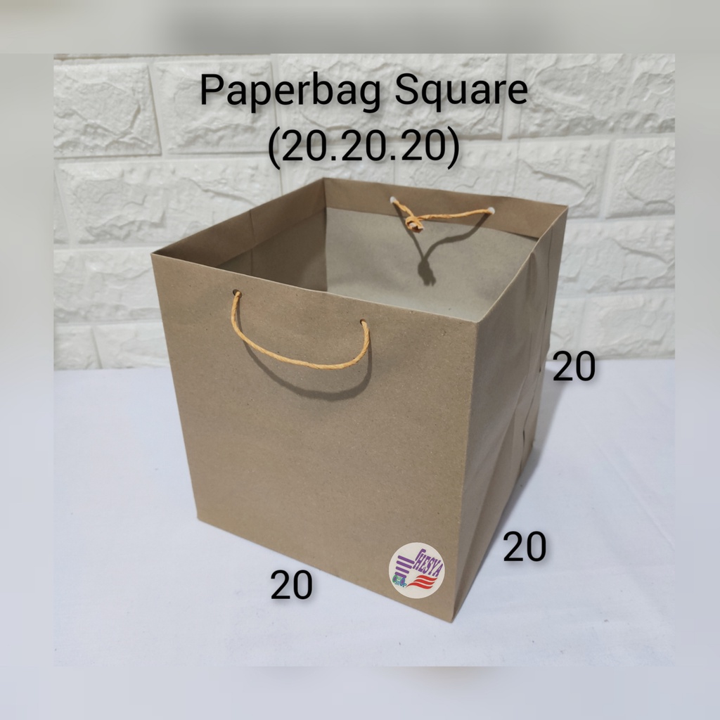 

Paper bag Square (20.20.20)