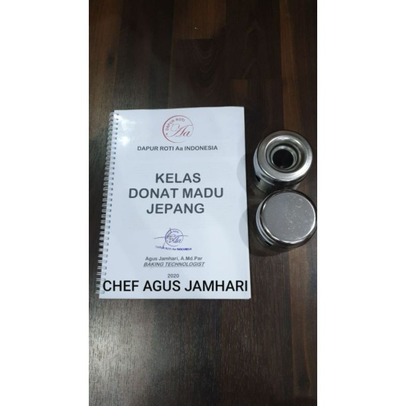 RESEP DONAT MADU JEPANG KJJ ALA JCO/DUNKIN