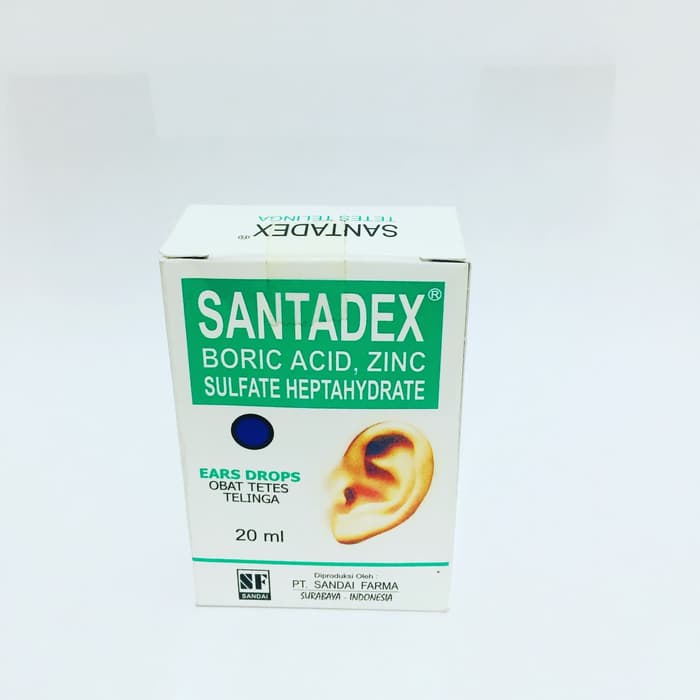 SANTADEX TETES TELINGA 20 ML CAIRAN PEMBERSIH TELINGA AMPUH