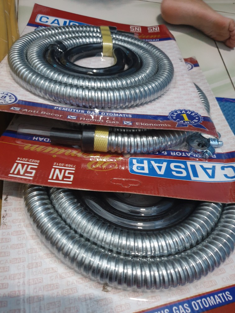 Selang Gas Spiral Caisar 1.8 Meter Ori