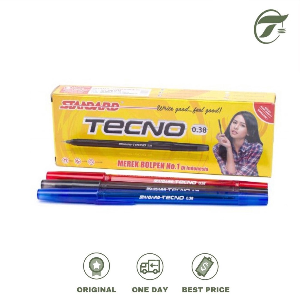 

BALLPEN AE7 TECNO 0.38 ECER STANDARD (BLACK/BLUE)