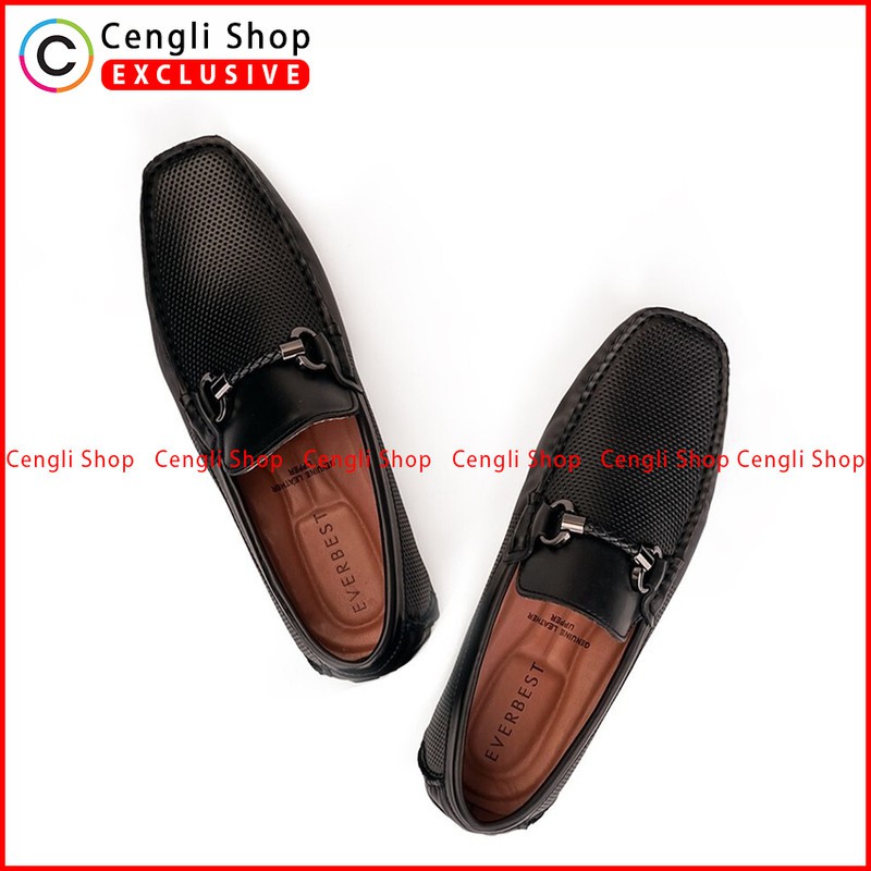 SEPATU EVERBEST PRIA TERBARU ORIGINAL PANSUS LOAFER HITAM EVEM150