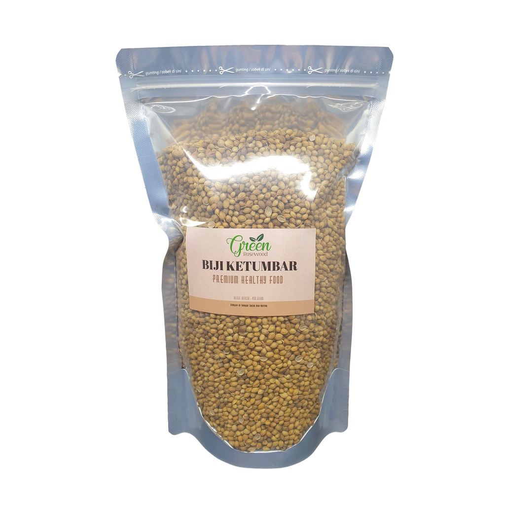 

BIJI KETUMBAR 450 GRAM PREMIUM - WHOLE CORIANDER 450 GR