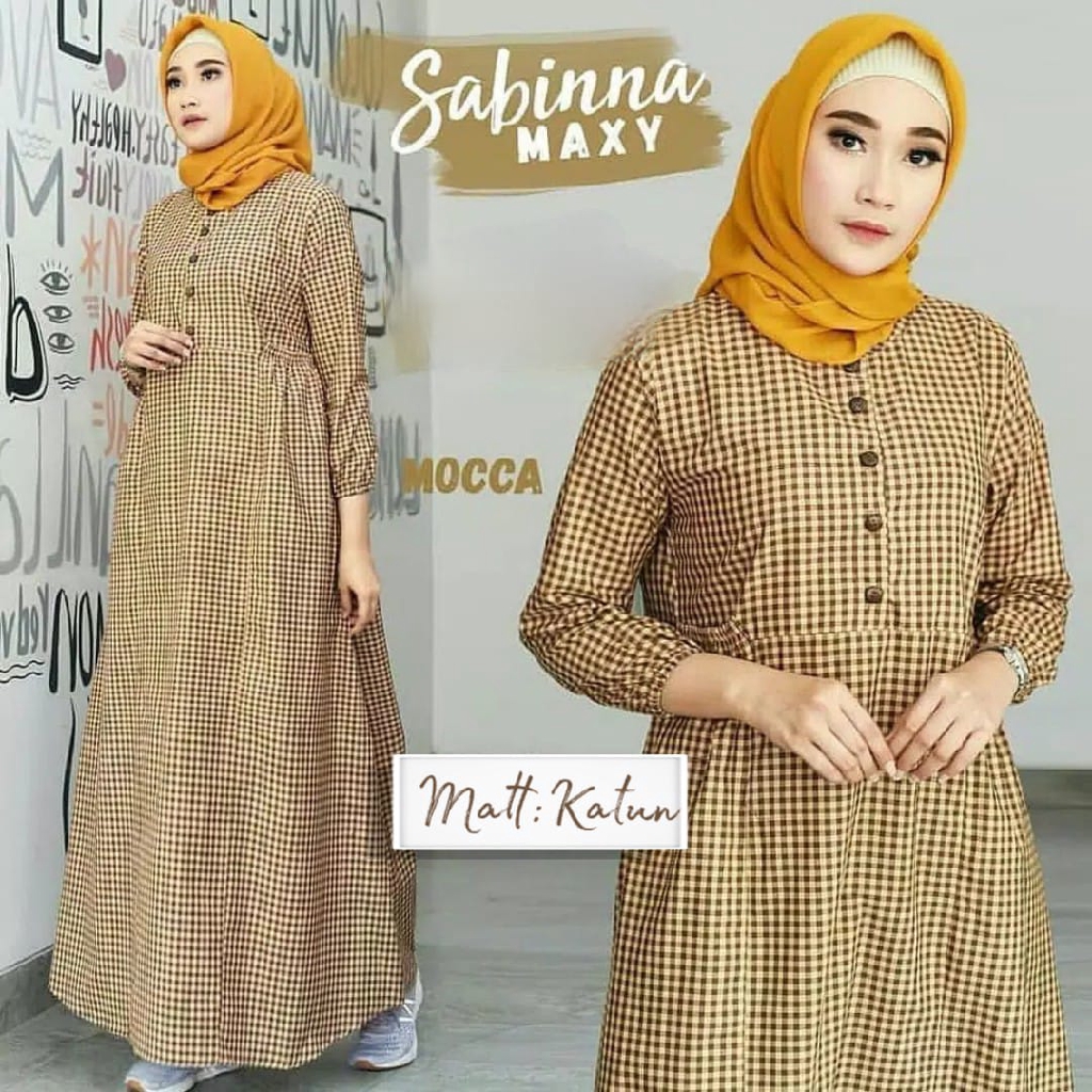 CUCI GUDANG 5L XXXL XXL XL L M S | Katun kotak sabina maxi