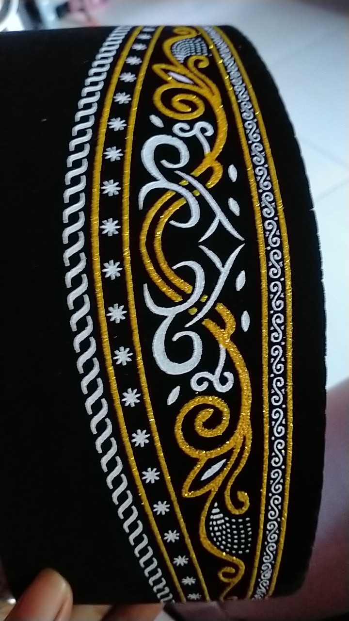 Peci Songkok Hitam Anak Dewasa Motif Karakter Kopiah Polos Batik Awing Wadimor Bhs Atlas Presiden