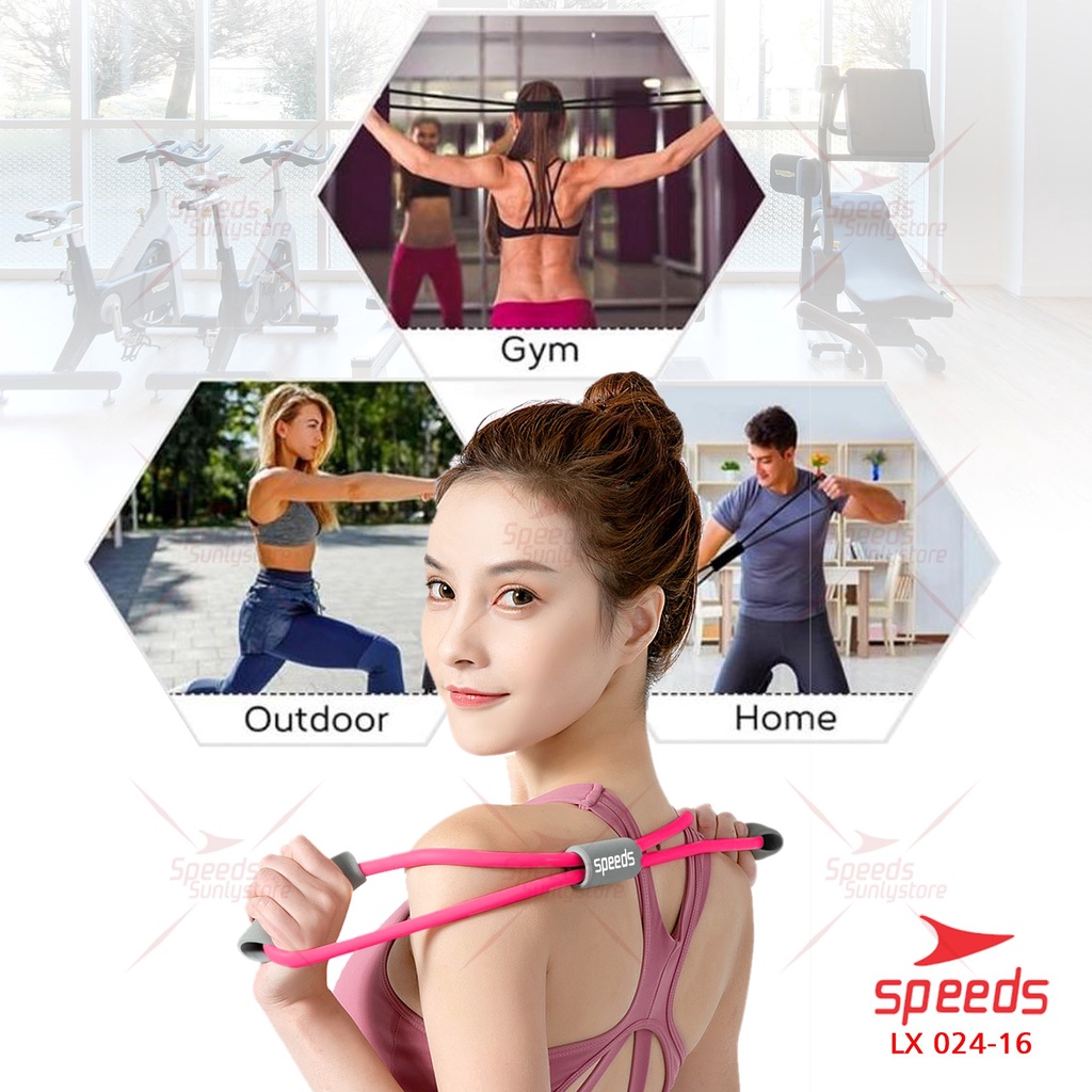 SPEEDS Tali Fitness Gym Yoga 8 Toning Tube Resistance Tali Tube Stretching 024-16-7