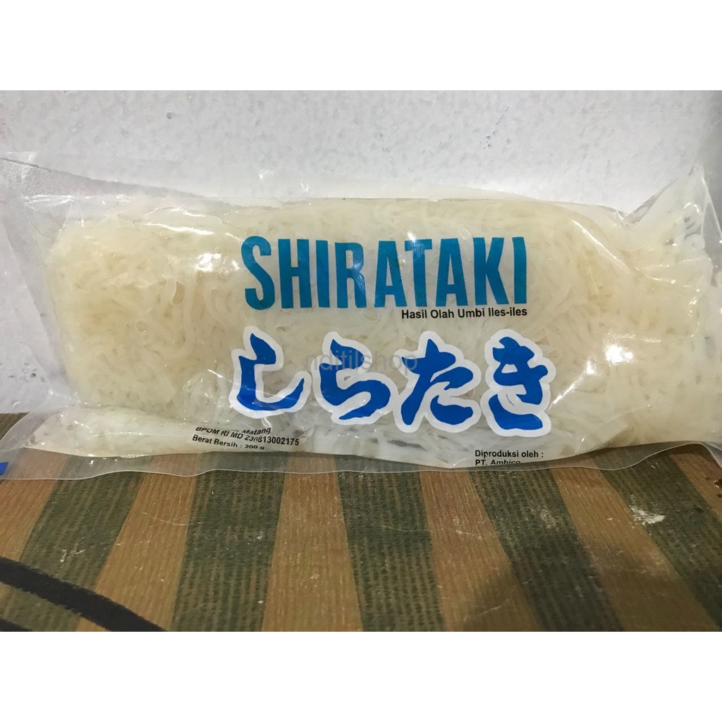 

Bihun Shirataki / Shirataki Angel Hair 200g