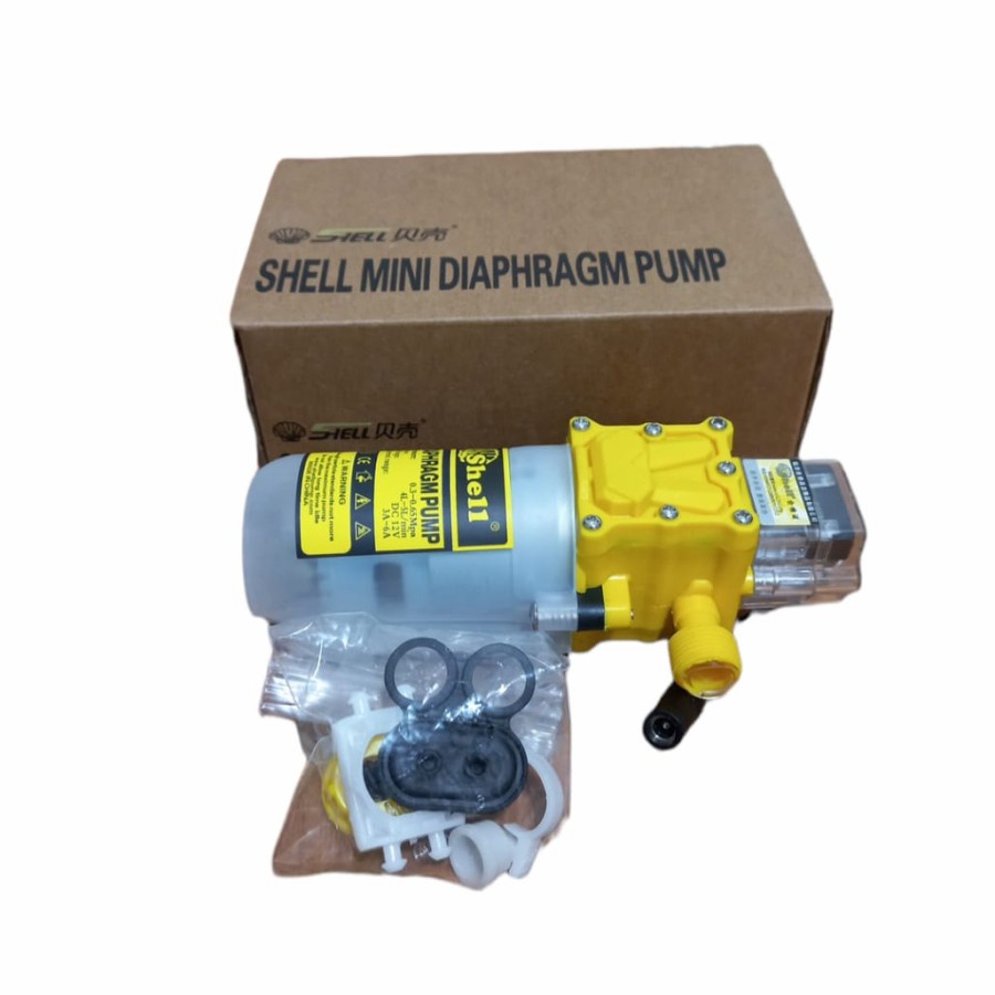 Pompa Air DC 12Volt Shell High Pressure