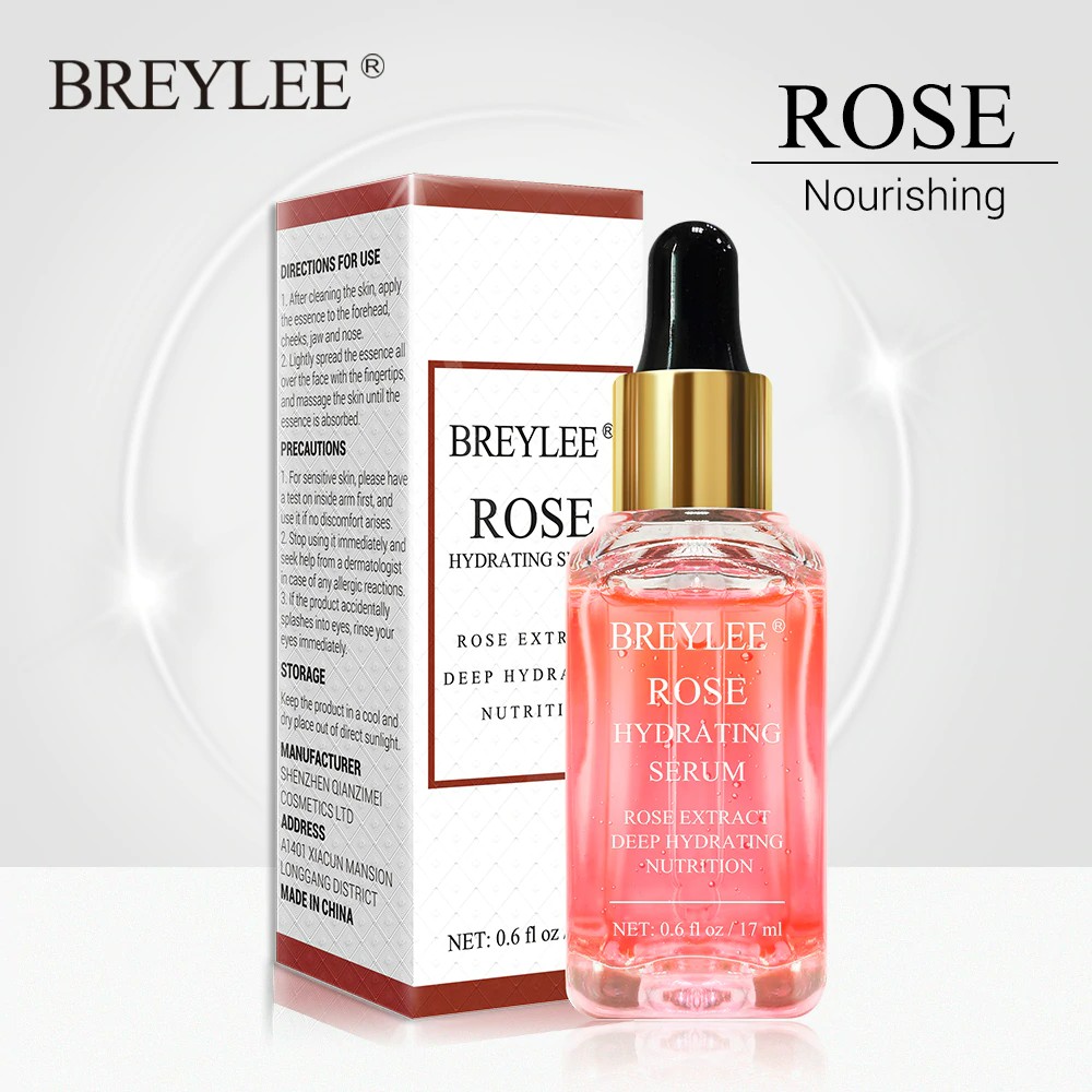 [BPOM] BREYLEE Rose Hydrating Serum untuk Melembabkan / Memutihkan / Menghidrasi / Anti Aging
