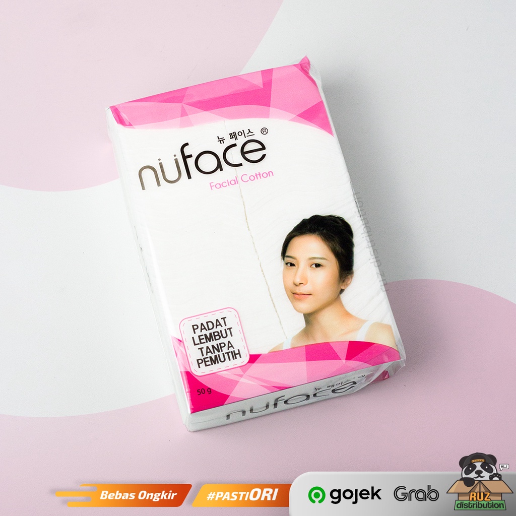 NUFACE Kapas Kecantikan - Kapas Wajah - Facial Cotton