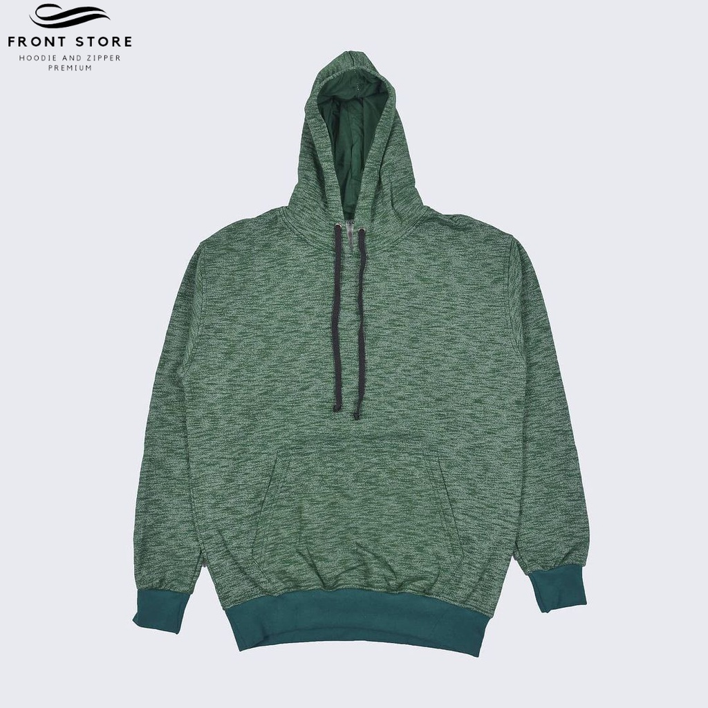 HOODIE POLOS || GREEN WHITE LEAF JUMPER PREMIUM QUALITY