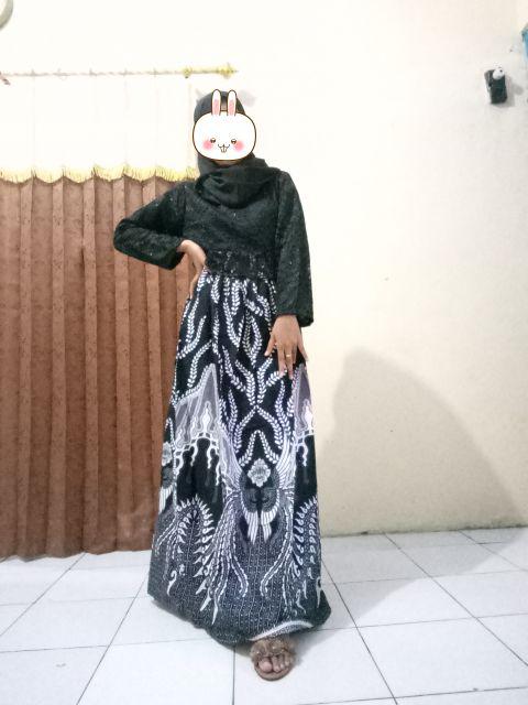 Tasyananu_batik Couple Maxi Brokat Latifa